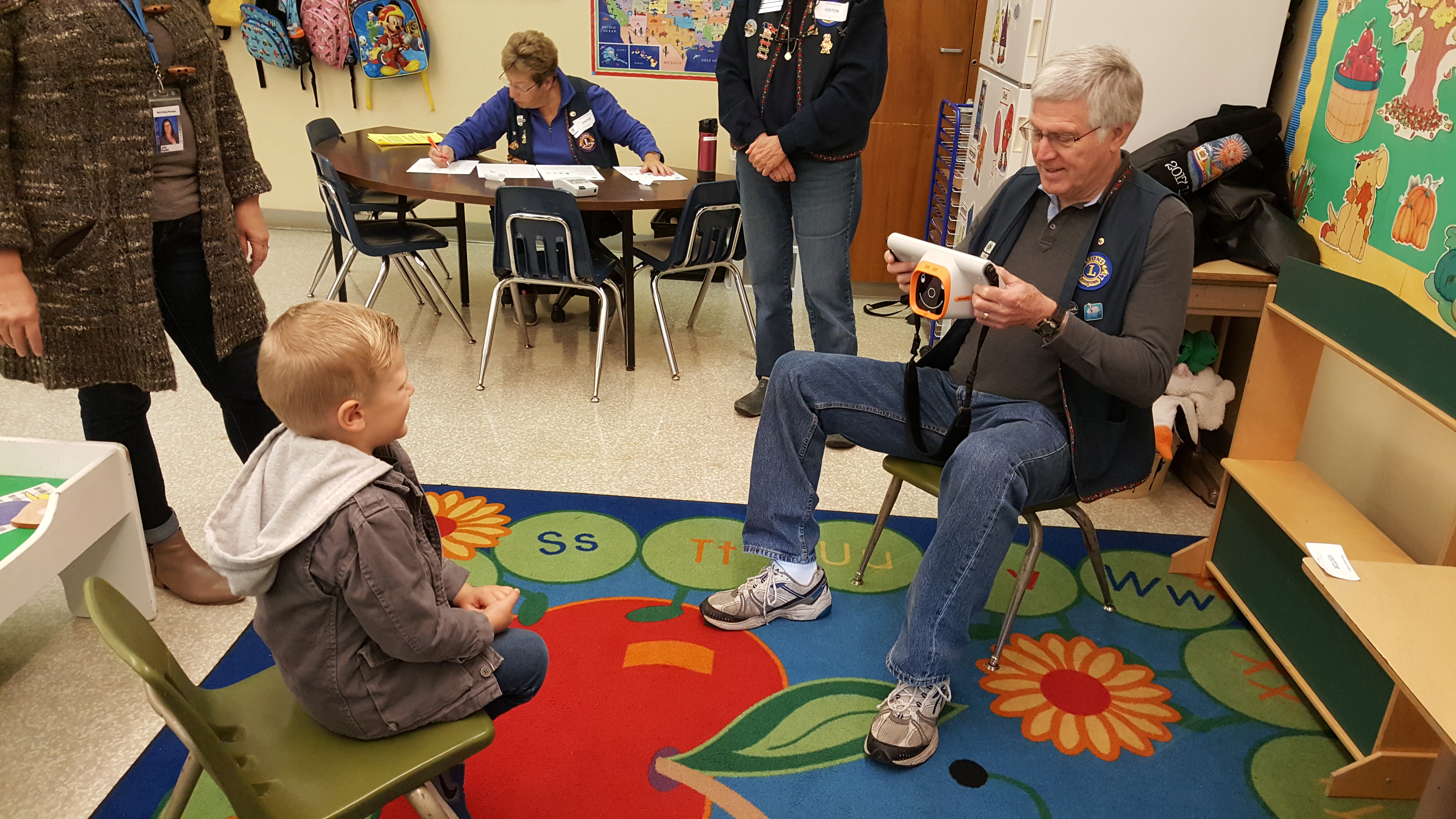 Screening Vision at a Preschool